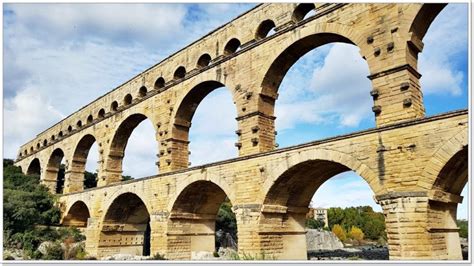 Römer in Frankreich Pont du Gard und Saint Romane