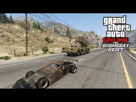 This Vehicle Is Very Heavy Gta Online Doomsday Heist Youtube