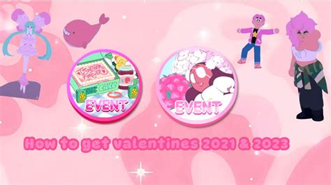 How To Get Valentines 2021 And 2023 Badge Steven Universe Era 3 Rp Youtube