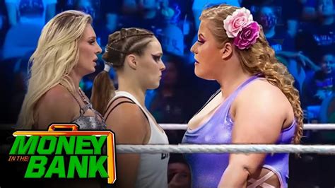 Ronda Rousey Charlotte Flair Vs Doudrop FULL MATCH WWE June 30