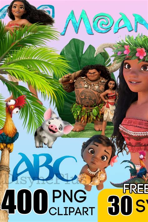 Moana Clipart Digital Download Island Png Free 30 Svg Moana