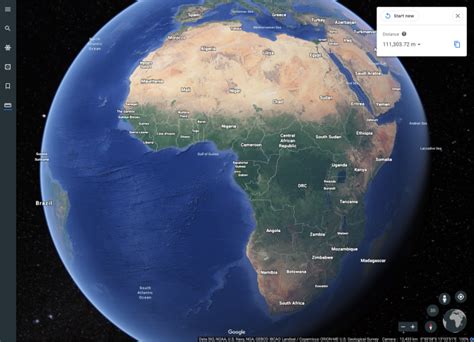 Using Google Earth to get the radius of the earth | MCToon