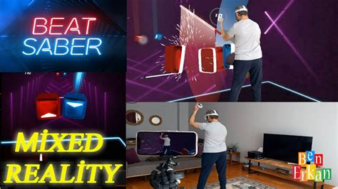 Oculus Quest 2de Mixed Reality Ve İphone Kullanarak Beat Saberda