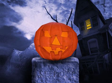 Halloween Pumpkin 3D Screensaver - Download Animated 3D Screensaver