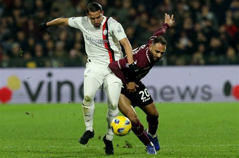 Gol No Final Milan Empata O Lanterna Salernitana Pelo Italiano