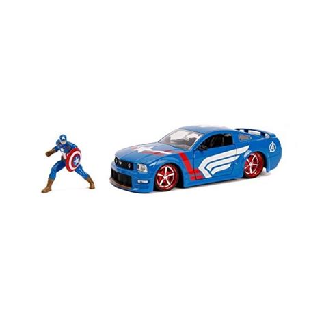 Jada Toys Marvel Captain America Ford Mustang GT 1 24