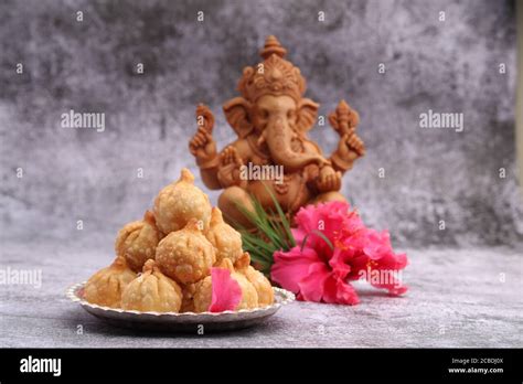 Ganesh Puja Sweet Modak Food Offered On Ganpati Festival Or Chaturthi