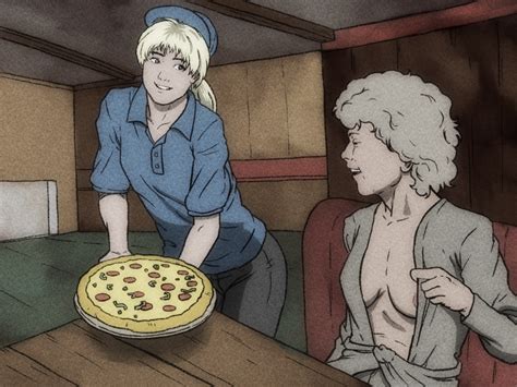 COMMISSION Consuming Pizza 01 By Eccentrix Hentai Foundry