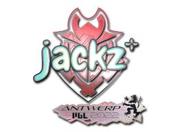 Sticker Jackz Holo Antwerp