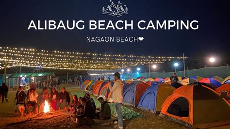 Alibaug Beach Camping Detail Video Nagaon Beach Price And Full Information Youtube