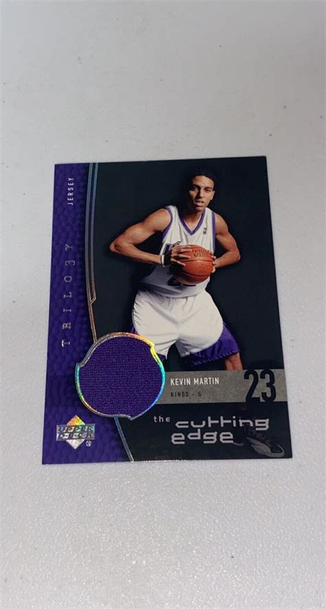 2004 05 Upper Deck Trilogy The Cutting Edge Kevin Martin RC Rookie