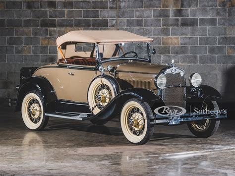 Ford Model A Deluxe Rumble Seat Roadster The Guyton Collection