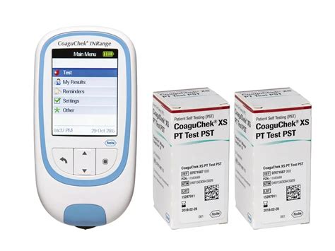 Roche CoaguChek INRange Kit Meter And X48 Strips INRmaster