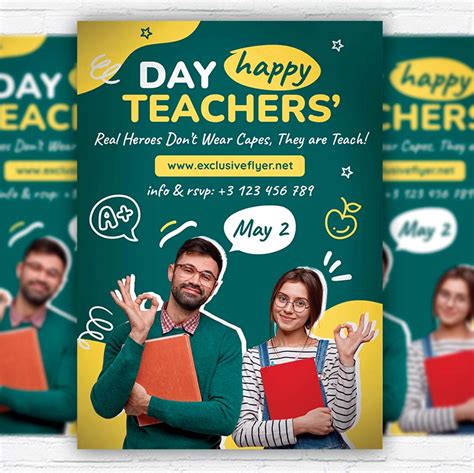 Download Happy Teachers Day Flyer Psd Template Exclusiveflyer