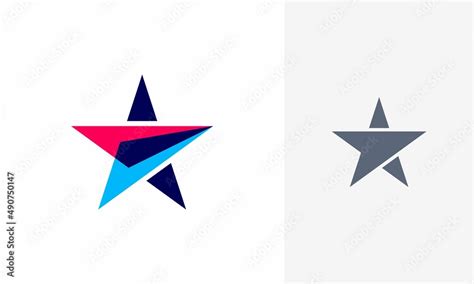 star arrow logo design. arrow star logo icon, logo design template ...