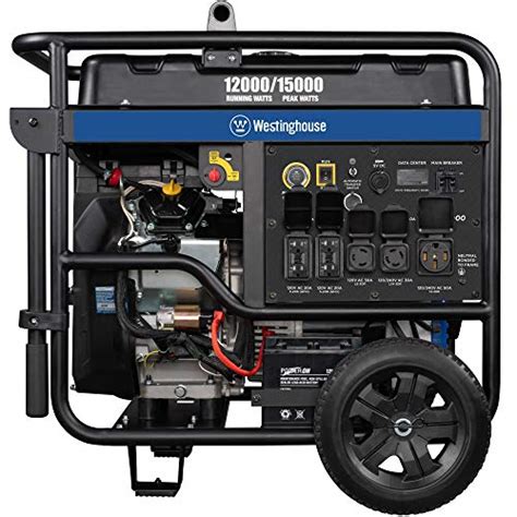 Westinghouse WGen5300v Portable Generator With 120 240 Volt Selector