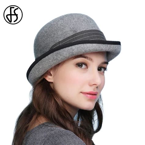 Aliexpress Buy FS Quality Pure Wool Hat For Women Classic Felt