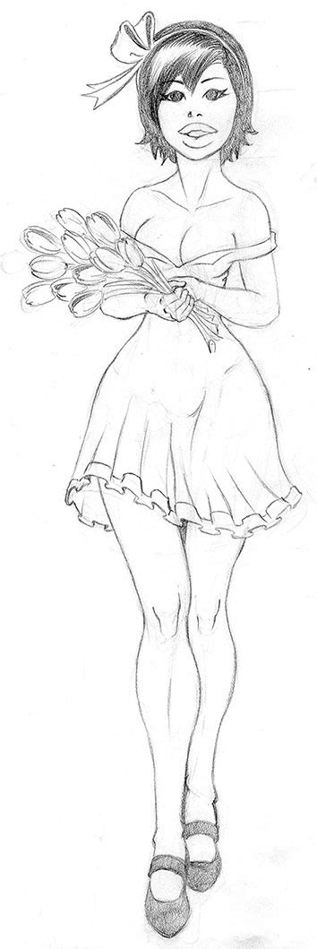 Corinne Walking Through Town By RogueViperArt Hentai Foundry