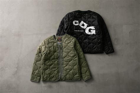 【1216 発売】cdg × Alpha Industries Fishtail Parkaliner Jacket” シーディージー