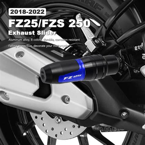 Prote O Caindo Fz Exaust O Slider Protector Cnc Alum Nio Para Yamaha