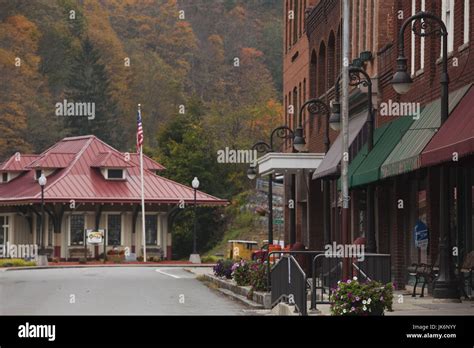 USA, West Virginia, Bramwell, National Coal Heritage Area, former coal boom town, once known as ...