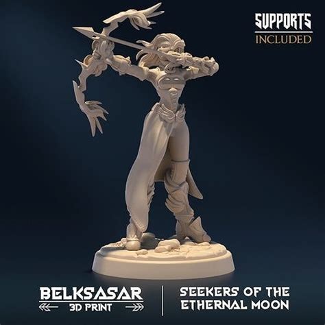 Moon Defender Owleye C Nude D Model D Printable CGTrader