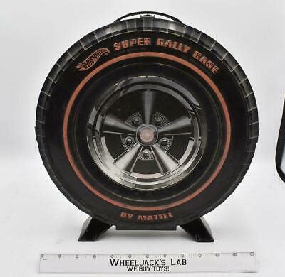 36 Super Car Rally Case Hot Wheels Redline RL Hot Mattel Vintage Wheeljack S Lab