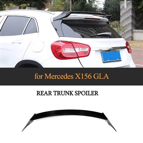 Car Styling ABS Rear Trunk Roof Spoiler Wing Lip For Mercedes Benz GLA