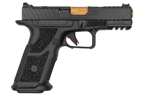 Zev Technologies Oz Compact Mm Pistol With X Grip Polymer Frame And