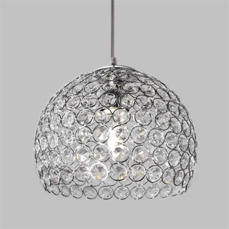 LUZ DESING Colgante Esfera Cristal Cairel Cromo 20cm Copen Apto Led Mks