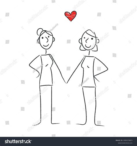 Lesbian Stick Figure Images Stock Photos Vectors Shutterstock