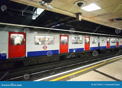 London Underground Train Editorial Photo | CartoonDealer.com #26779427