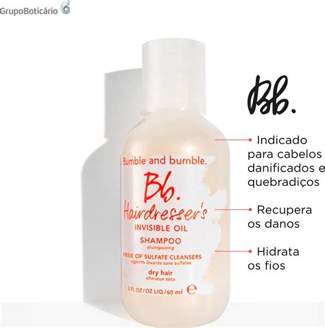 Shampoo Bumble And Bumble Hairdresser S Invisible Beleza Na Web