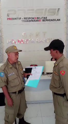 PELAYANAN SPKT POLRESTA BANDUNG YouTube