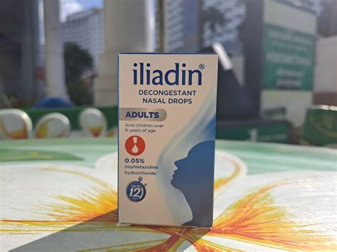 Капли от заложенности носа и насморка Iliadin Nasal Drops купить в ...