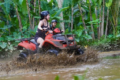 Ubud Single Atv Ride Tour With Waterfall And Cave