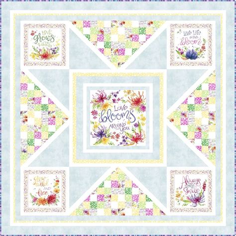 Full Bloom Quilt Kit