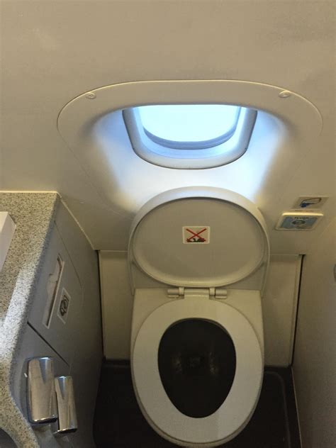 This plane bathroom has a window : r/mildlyinteresting