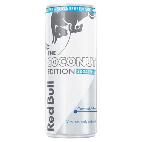 Red Bull Sugarfree Coconut Berry Edition Ocado