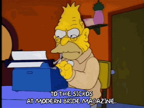 Grandpa Simpsons Grandpa Simpsons Typewriter Discover Share Gifs