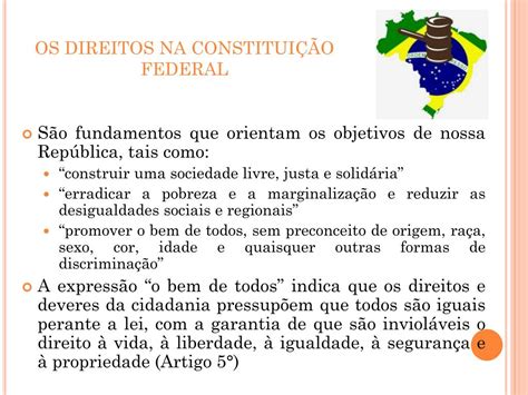 São Entre Outros Direitos Sociais Previstos Na Constituição Federal - PPT - INCLUSÃO SOCIAL PowerPoint Presentation, free download - ID:5555467