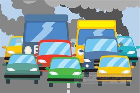 Environment Clipart-traffic air pollution clipart