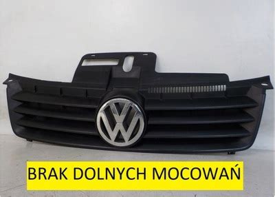 VW POLO IV 9N GRILL ATRAPA ZDERZAKA 6Q0853651C 12119242706