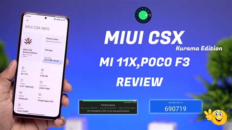 STABLE MIUI CSX Kurama Edition For Mi 11x Poco F3 New Customization