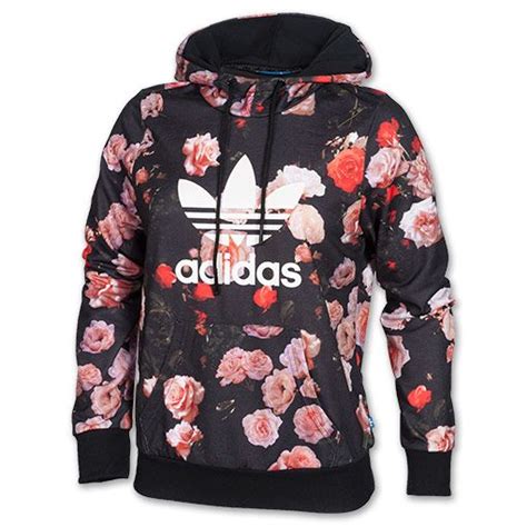 Adidas Trefoil Hoodie Floral