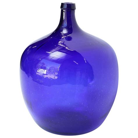 Antique French Blue Demijohn At 1stdibs Cobalt Blue Demijohn Blue