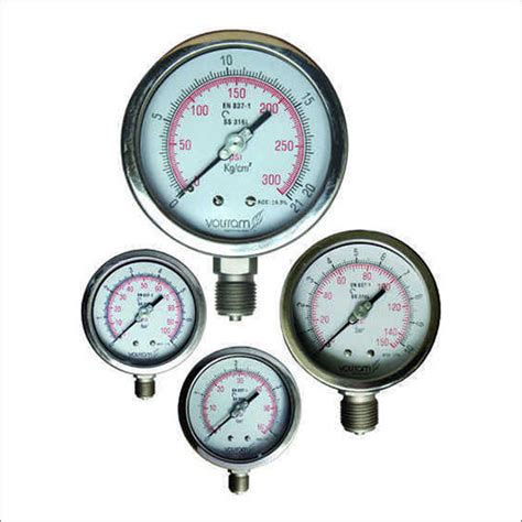 Stainless Steel Pressure Gauges Application Steam At Best Price In