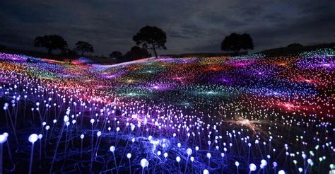 Field of Light display at Sensorio in Paso Robles reopening - Los ...