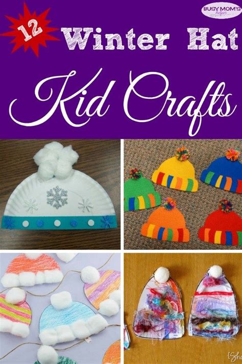 winter hat kid crafts busy moms helper warm winter hat