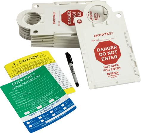 Ent Etsh157a Brady Tag Kit Midwest Barcoding Solutions